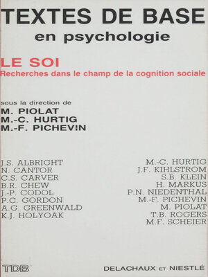 cover image of Le Soi